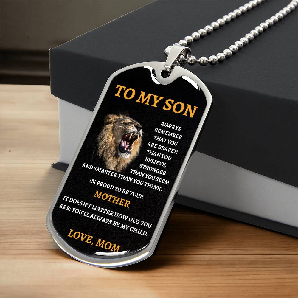 To My Son | Proud Mother | Love Mom