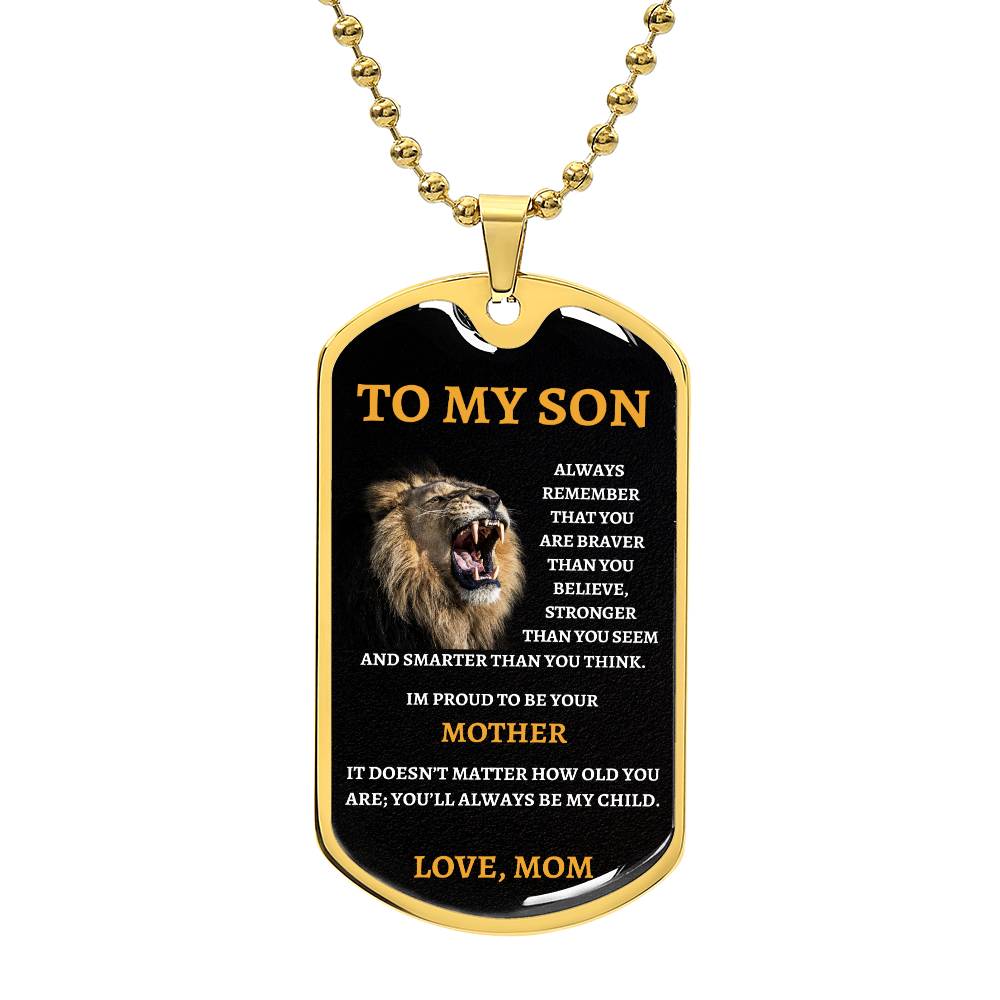 To My Son | Proud Mother | Love Mom