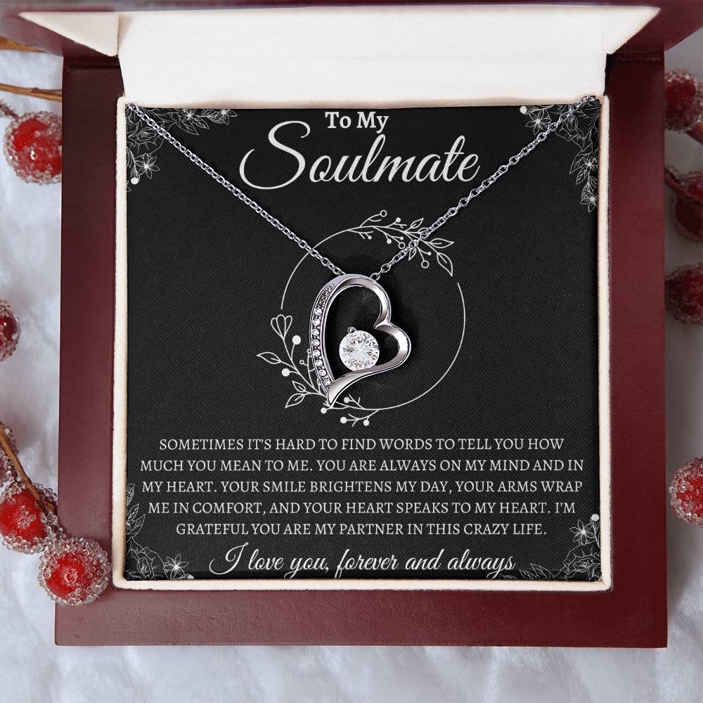 To my Soulmate | Love | Forever Love Necklace