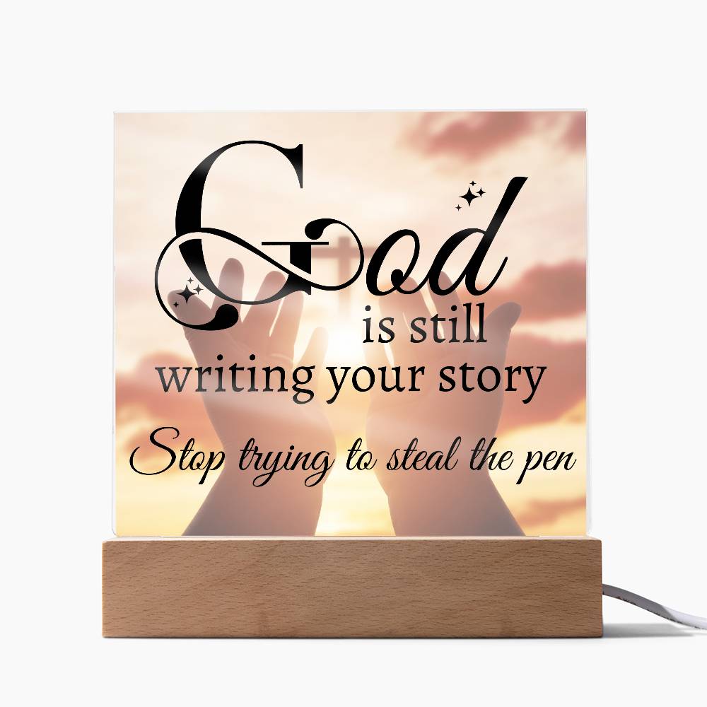 God is still writing your story