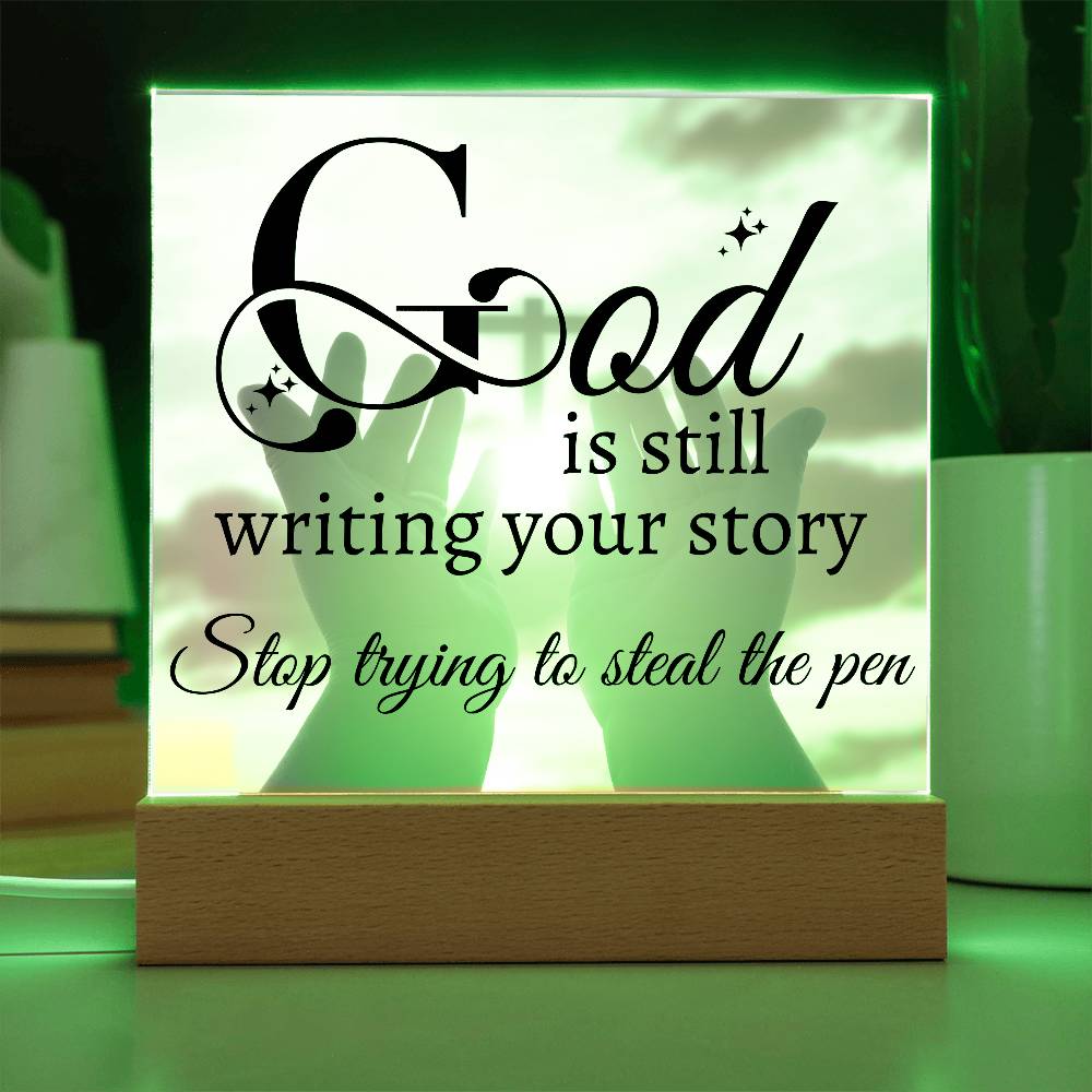 God is still writing your story