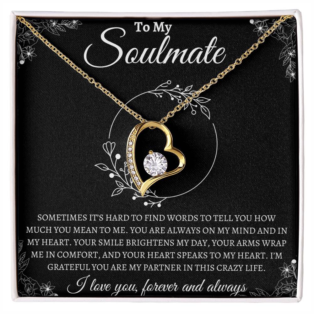 To my Soulmate | Love | Forever Love Necklace